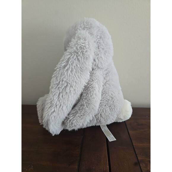 Bunnies By The Bay Nibble Bunny Gray Plush 9" Stuffed Animal Soft Toy Lovey - Picture 2 of 5